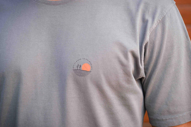 T-SHIRT LET`S GO GREY